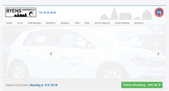 Desktop Screenshot of byenskoereskole.dk
